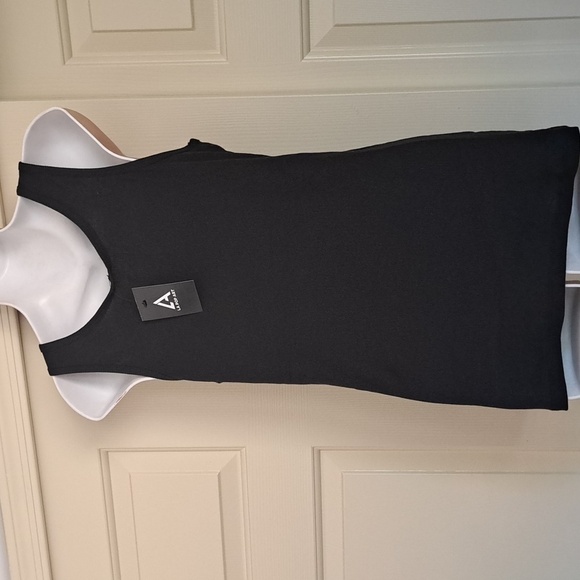 LA Pop Art David Bowie Tank Black with White Print NWT - Picture 3 of 8